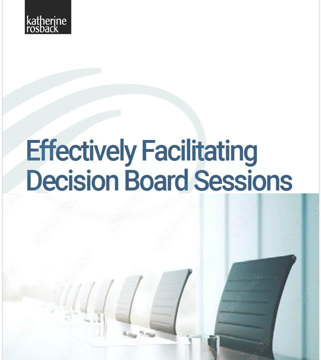 Designing and Leading Better Decision Board Sessions - Waitlist